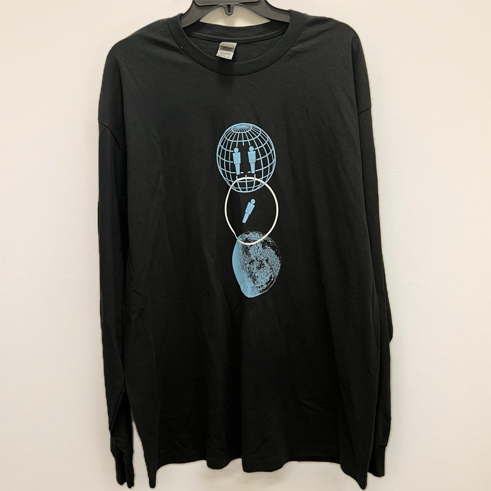 Jack White Globe Tour Graphic Long Sleeve T-shirt (Size XL)